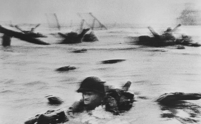 Relato de um fotógrafo no Dia D